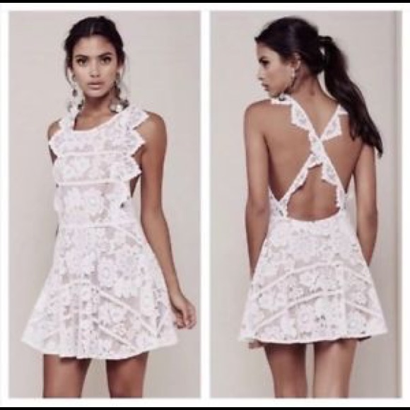 For Love And Lemons Gianna Lace Dress